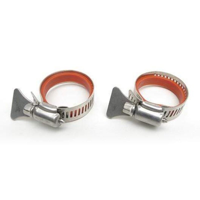 Fluval Accent Drain Hose Clamps 2 Pack (A23526) - Secure Aquarium & Fish Tank Hose Connections for Water Changes & Maintenance