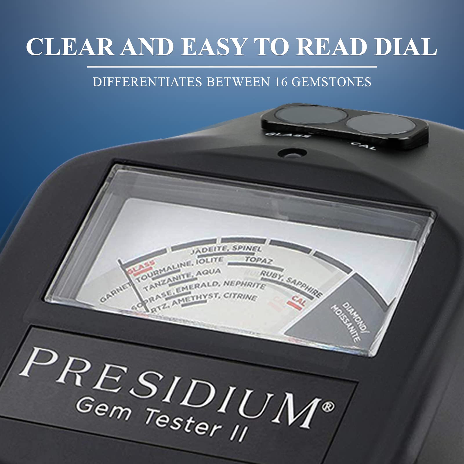 Presidium Gem Tester II (PGT II) with ATC - Professional Diamond & Moissanite Tester for Jewelry Appraisal, Gemstone Identification - Perfect for Jewelers, Pawn Shops & Gem Enthusiasts