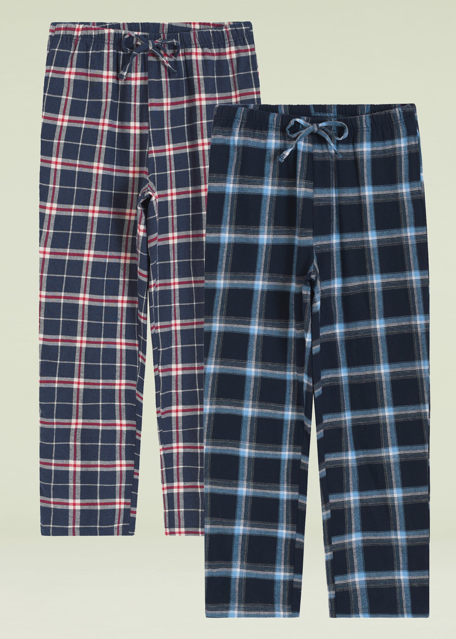 Cozy Women's Cotton Flannel Pajama Pants - Plaid Sleepwear with Pockets | Soft Lounge Pants for Relaxing at Home & Winter Nights