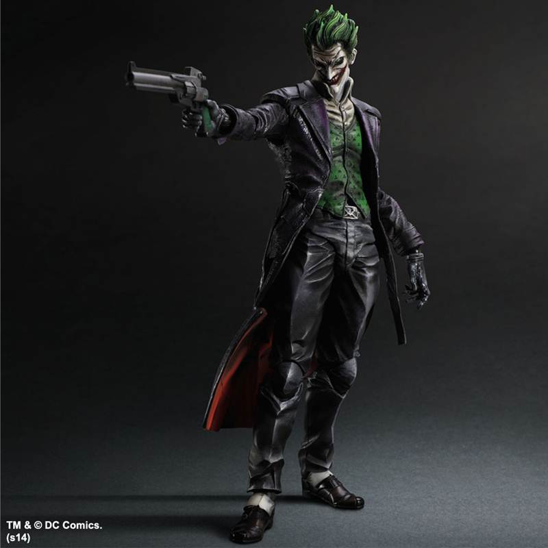 DC Comics Batman Arkham Origins The Joker Play Arts Kai Action Figure - Highly Detailed Collectible Toy for Superhero Fans | Perfect for Display, Gifts & Cosplay Scenes
