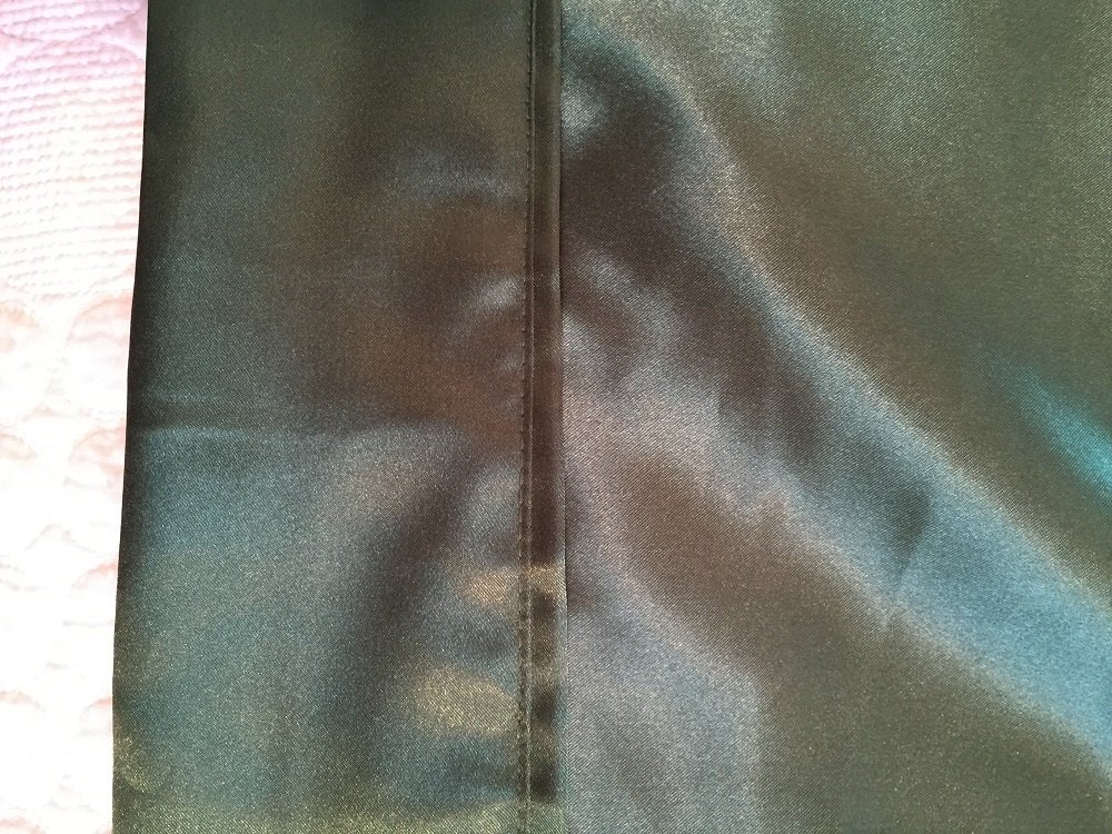 Silky Satin Pillowcase Set of 2 - Super Strong & Wrinkle-Free for Queen Bed - Cream