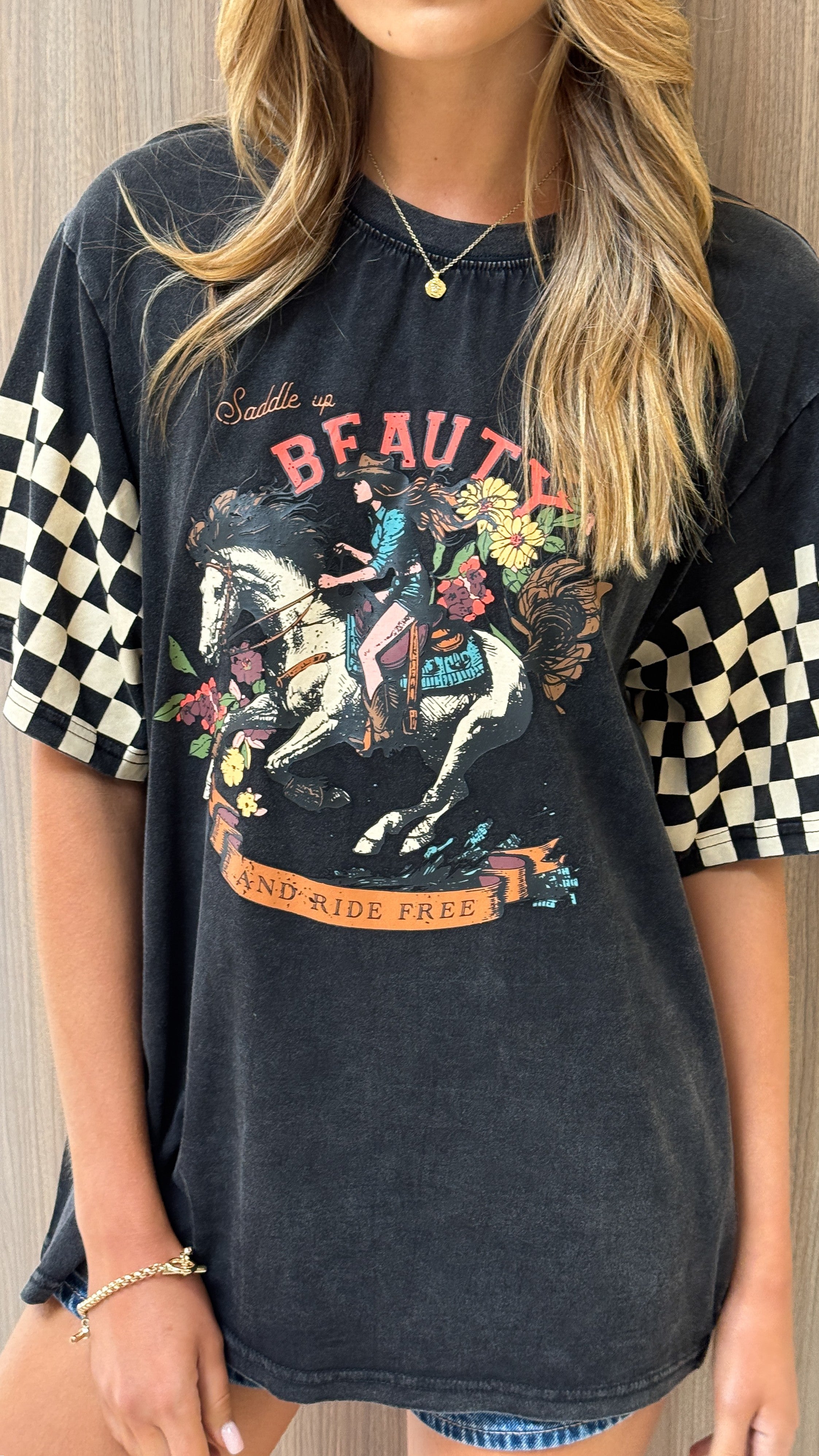 Vintage Acid Wash Channing Tee - Soft Distressed Cotton T-Shirt for Men & Women | Perfect for Casual Wear, Street Style & Layering