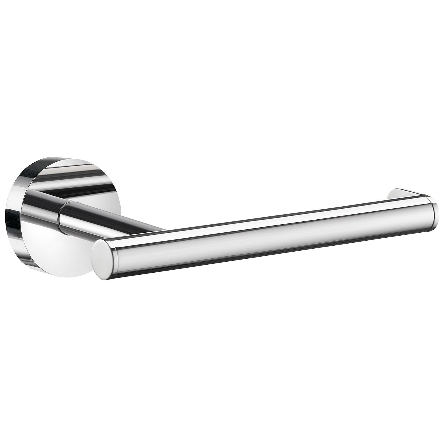 Polished Chrome Toilet Paper Holder - Modern Bathroom Tissue Roll Stand | Durable & Stylish for Home, Office, and Hotel Use