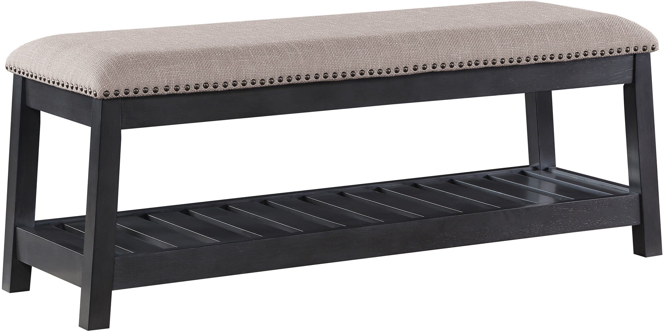 Office Star Lauderdale 48-Inch Bench [LDR] - Durable Office & Home Seating Solution for Waiting Areas, Entryways & Conference Rooms