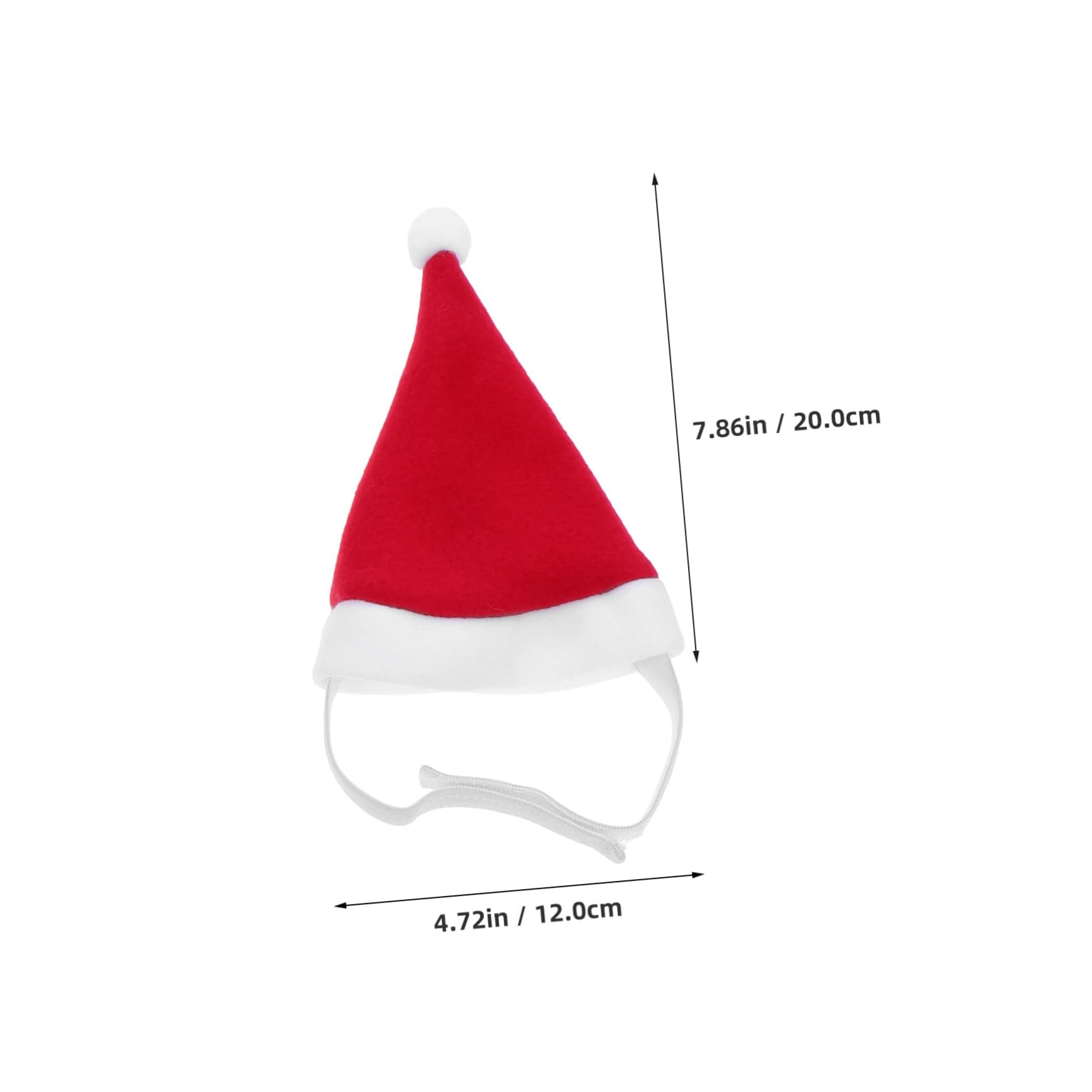 Balacoo Santa Suits 3pcs Pet Bow Tie & Scarf - Christmas Cat Costume for Holiday Parties