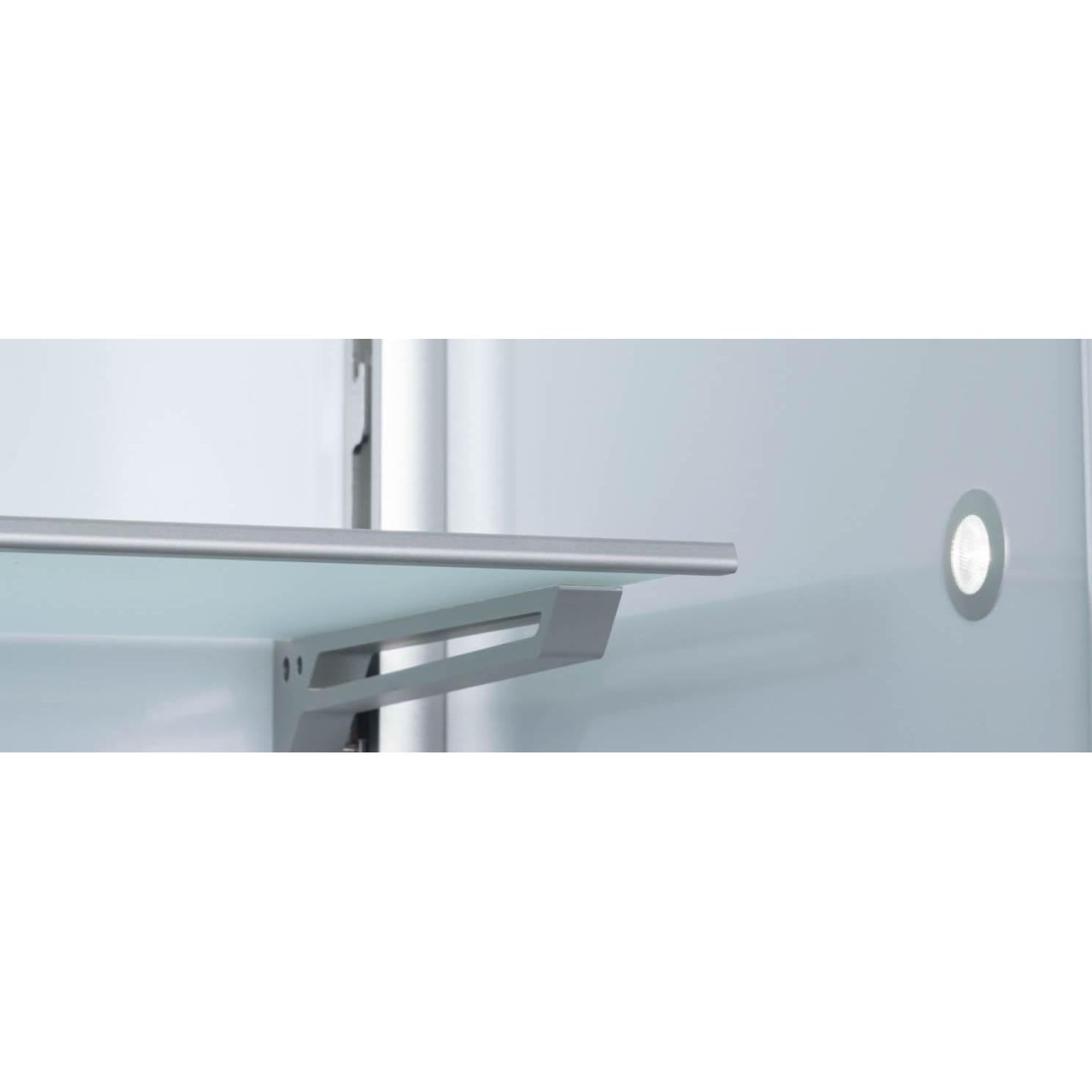Bertazzoni 24 Inch Built-In All Refrigerator - 13.0 cu.ft Capacity, LED Lighting, Stainless Steel Finish REF24RCPRL/23 - Perfect for Modern Kitchens and Open-Concept Living Spaces
