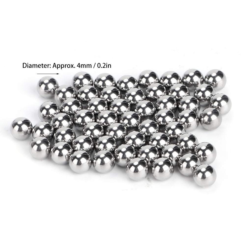 300Pcs 4mm Stainless Steel Cleaning Beads for Wine Decanter, Tea Pots & Bottles - Perfect for Home Bar, Kitchen & Dishwashing Accessories