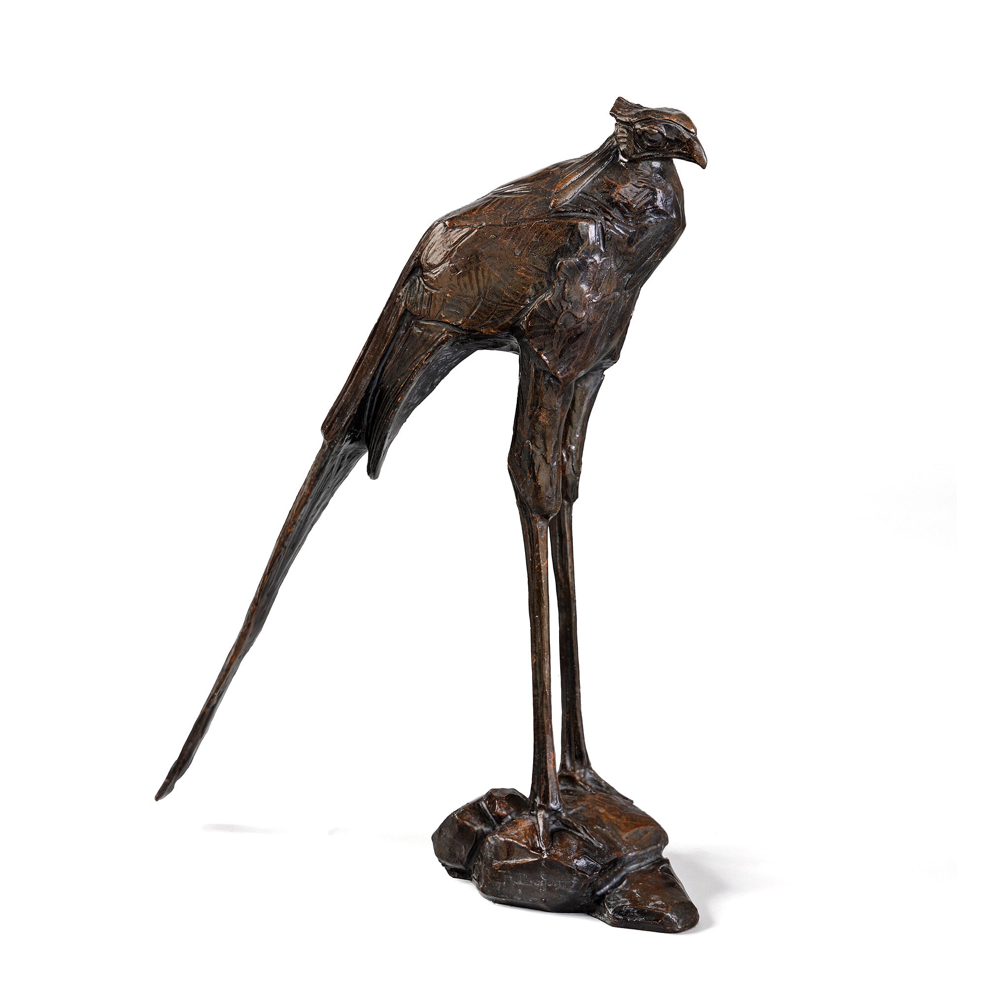 Rembrandt Bugatti Female Serpentaire Bronze Sculpture - Art Deco Animal Statue for Home Decor, Office Display & Collector's Item