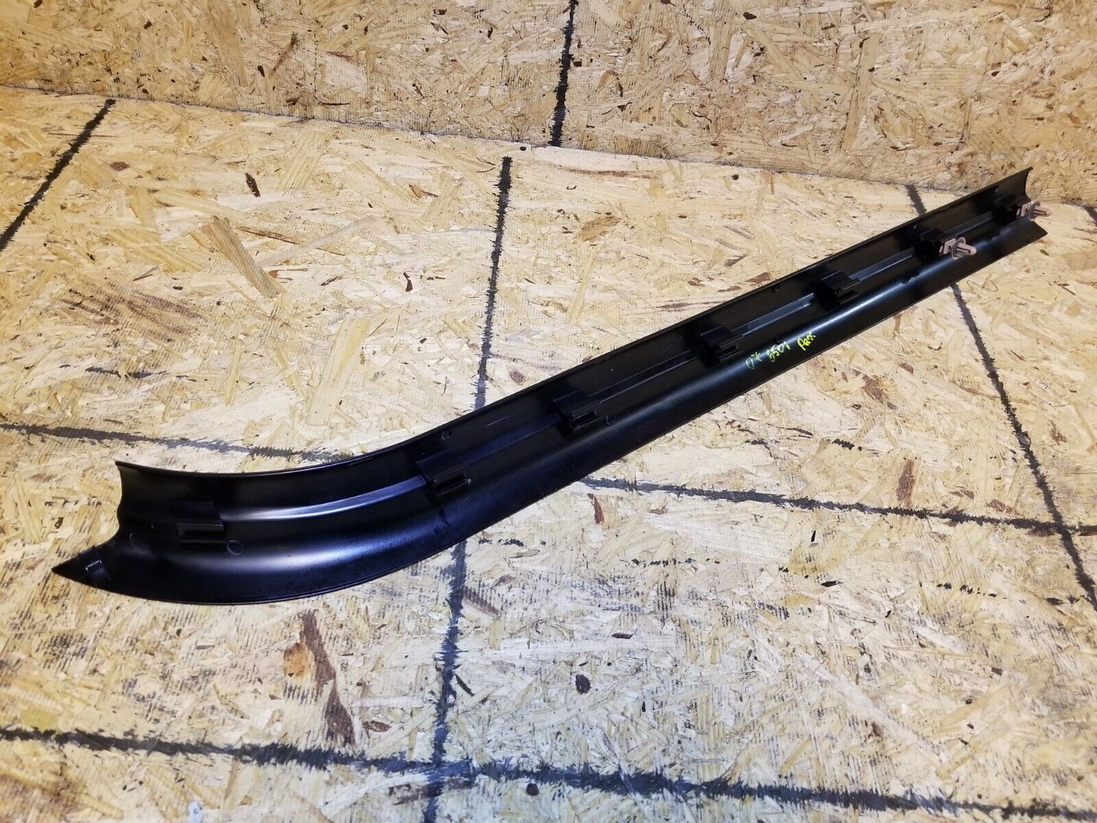 2006-2010 BMW 650i E63 Right Passenger Door Sill Scuff Plate Trim Cover - OEM Replacement Part for Luxury Car Interior Protection