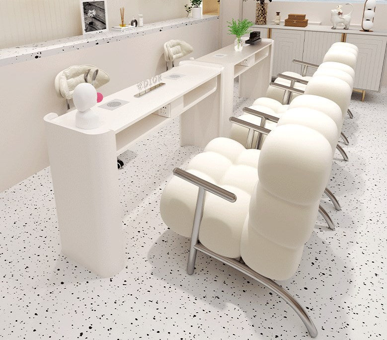 Professional Manicure Table with High-Power Dust Collector - Perfect for Nail Salons, Home Use & Spa Treatments