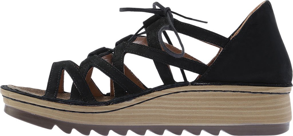 NAOT Women's Yarrow Lace-Up Sandals - Comfortable Leather Walking Shoes for Women - Perfect for Travel, Work & Everyday Wear