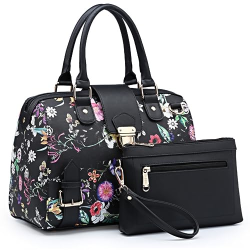 Floral Black