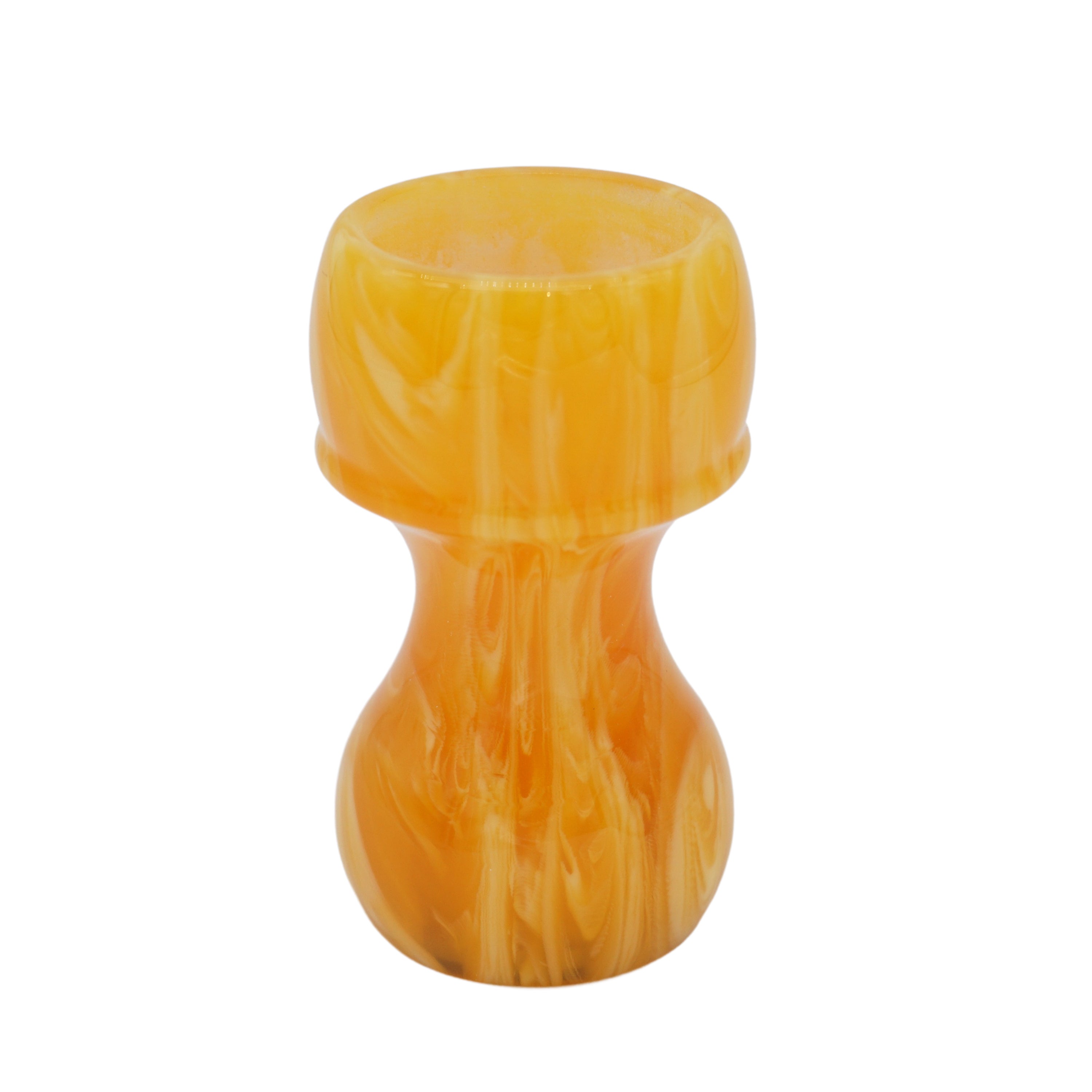 Premium Amber Handcrafted Shaving Brush Handle - Fits 24mm & 26mm Knots - Luxury Wet Shaving Accessory for Men's Grooming Kit - Perfect Gift for Barbers & Shaving Enthusiasts
