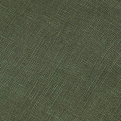 Linen Removable Cover Army Green