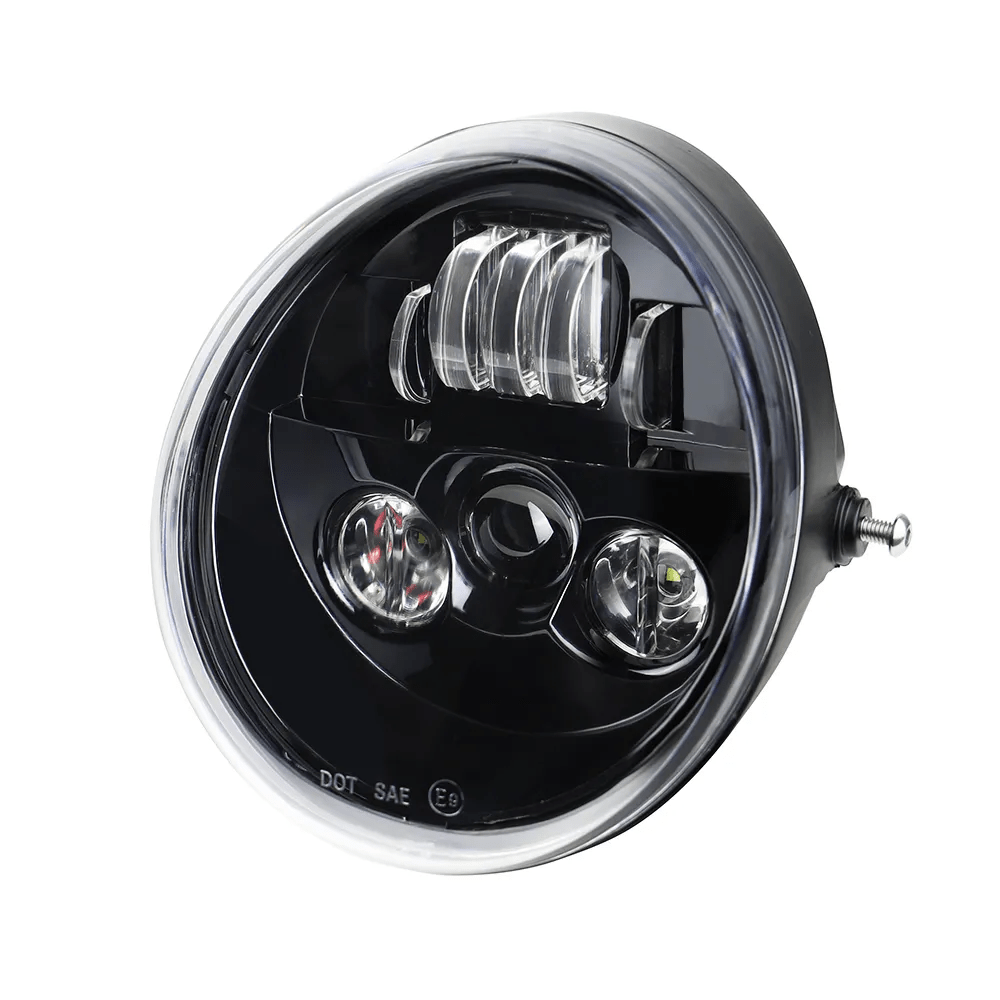 Eagle Lights V-Rod & Street Rod LED Projection Headlight - High Performance Motorcycle Lighting for Harley Davidson VRSC Models - Perfect for Night Riding and Enhanced Visibility