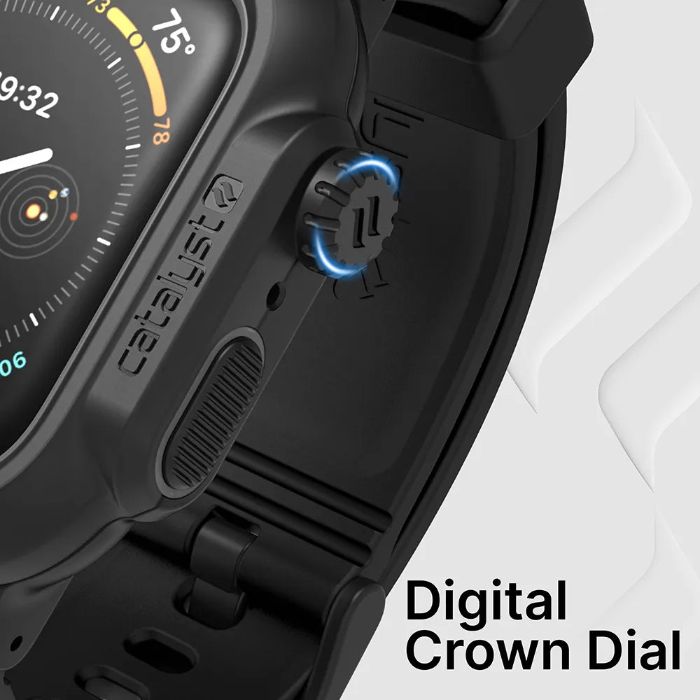 44mm Rugged Waterproof Case with Band for Apple Watch Series 6/5/4/SE (Gen 2/1) - 100M Swimproof Protection for Swimming, Sports & Outdoor Activities