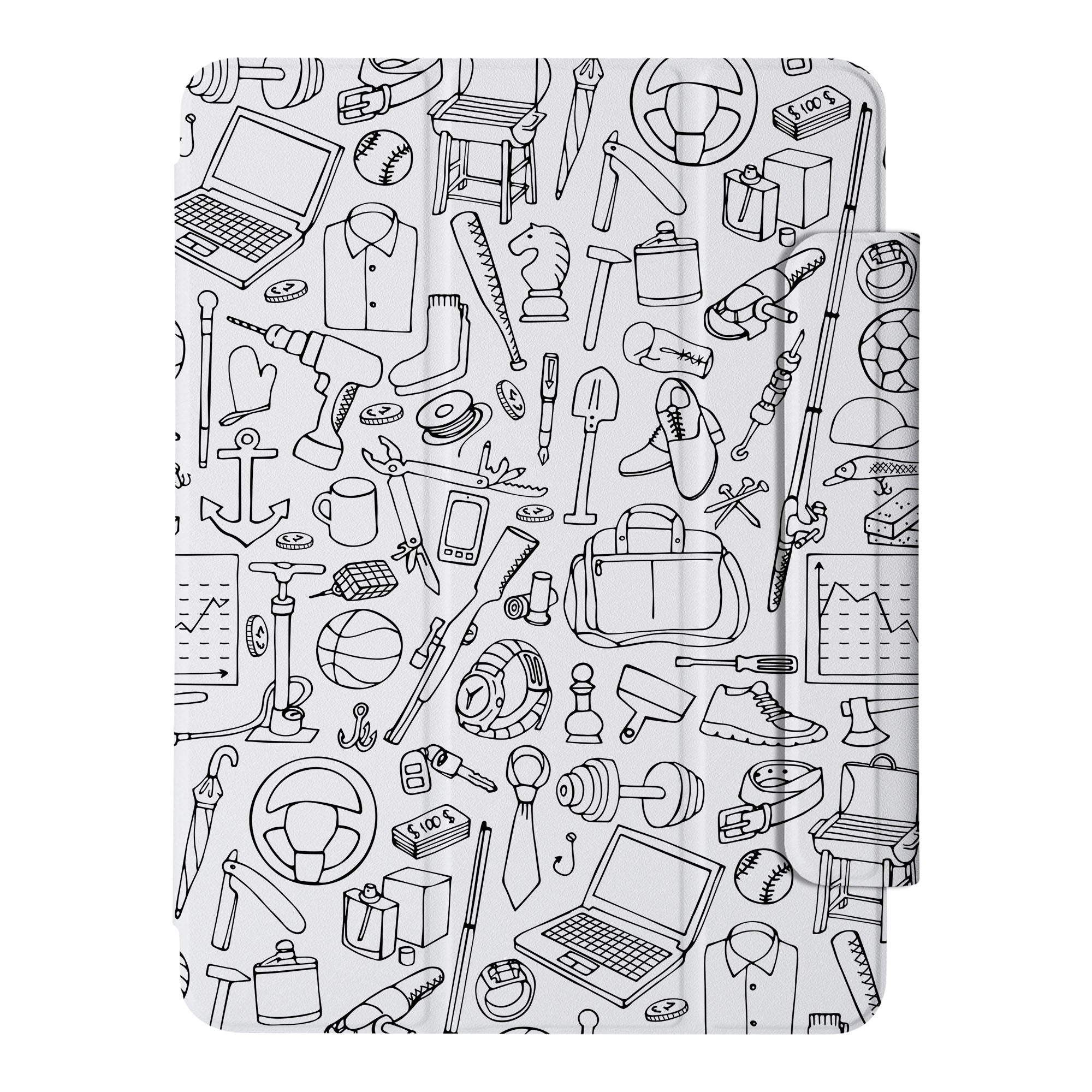 SlimFit Protective Case for iPad - Ultra Thin Lightweight Cover with Precise Fit - Perfect for Work, Travel & Everyday Use