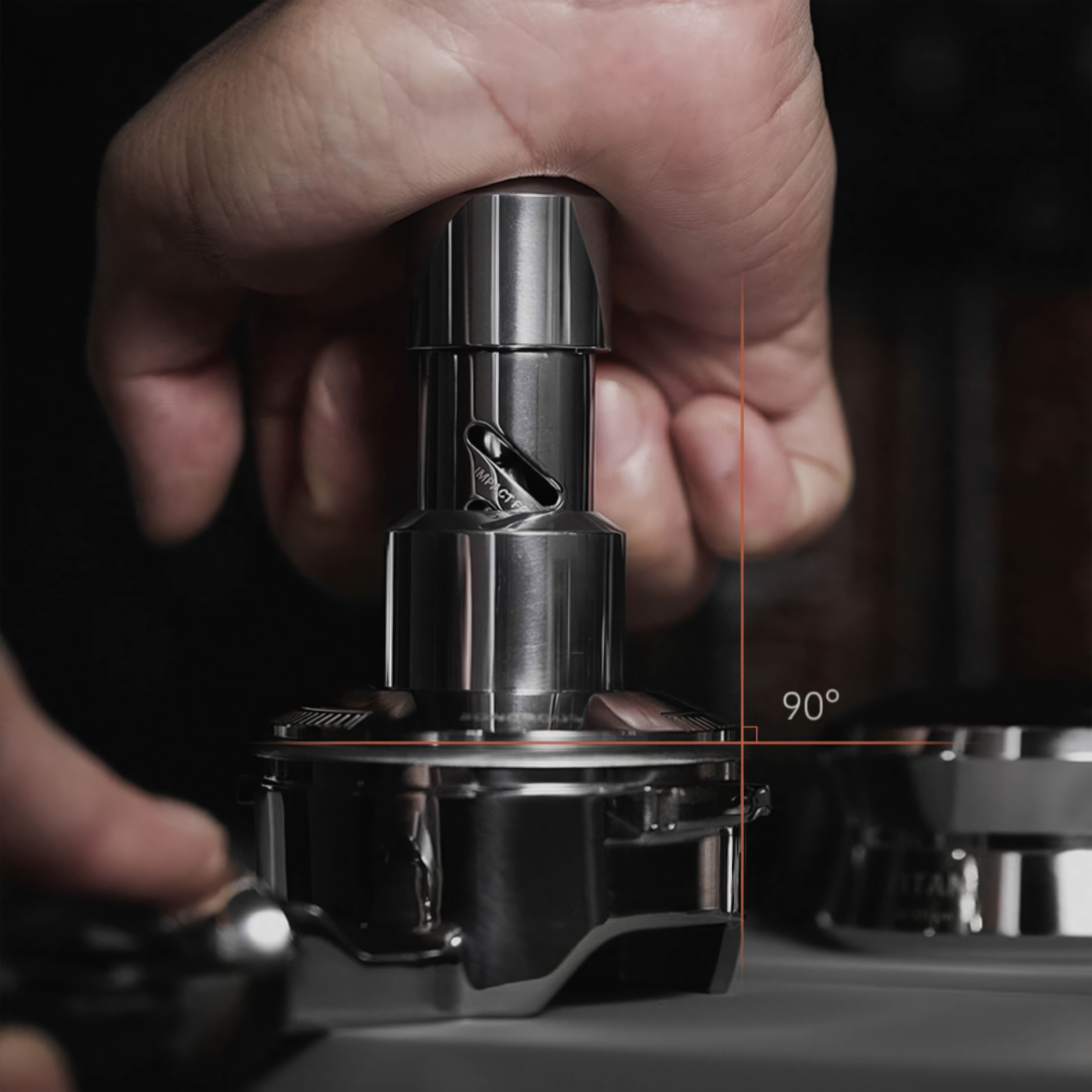 Premium Titan Tamper and Coffee Distributor - Barista Tool for Espresso Machine, Perfect for Home Brewing and Professional Coffee Shops | Even Coffee Grounds for Rich Flavor