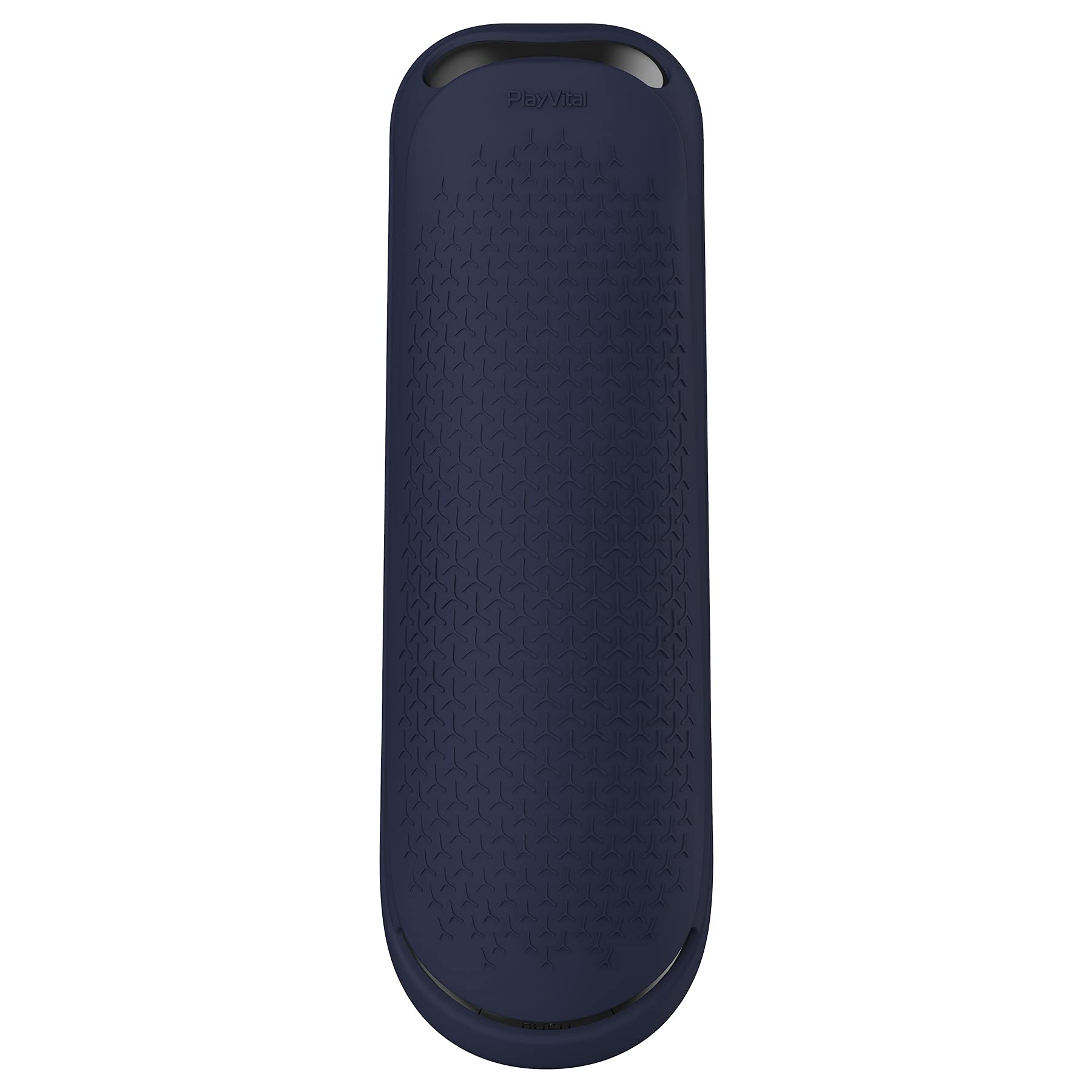 PlayVital Silicone Protective Case for PS5 Media Remote - Ergonomic Full Body Cover Skin, Shockproof & Anti-Slip Grip (Midnight Blue) - Perfect for Gaming, Movie Nights & Home Entertainment