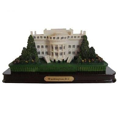 White House Desk Statue - Premium Miniature US Presidential Office Decor for Collectors & History Enthusiasts - Perfect for Home Office, Gifts & Political Memorabilia Displays