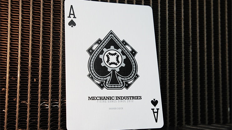 Professional Mechanic Shiner Deck - Marked Playing Cards for Magic Tricks & Card Games | Perfect for Magicians, Poker Players & Card Enthusiasts