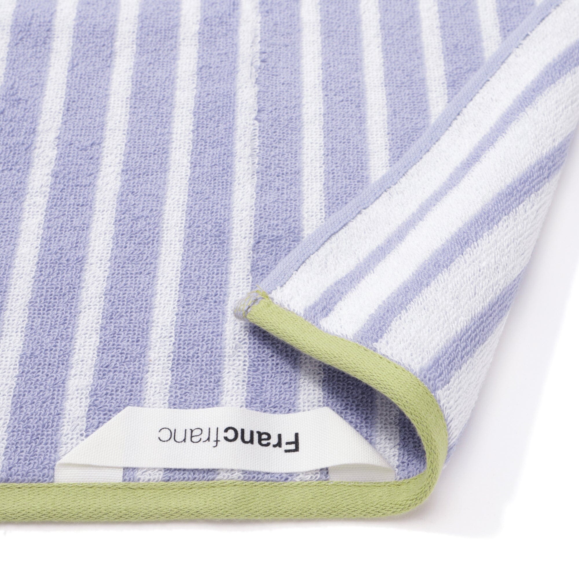 Antibacterial & Deodorizing Striped Face Towel - Soft Purple Microfiber for Skincare & Gym - Perfect for Daily Use, Travel & Spa