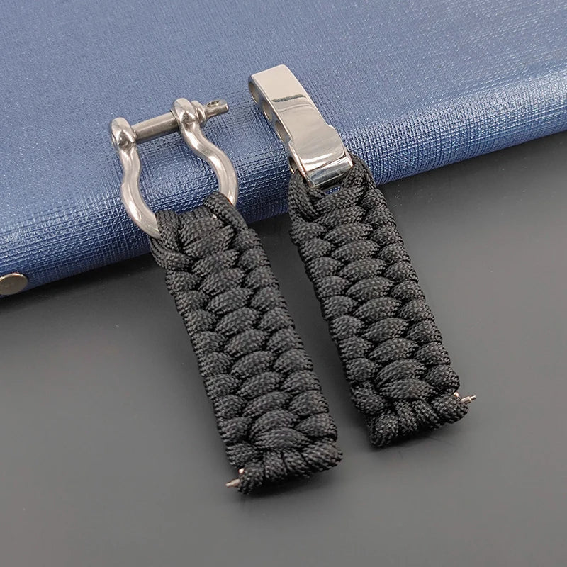 Survival Paracord Rope - 550lb Braided Nylon Bands for Camping, Hiking & Emergency Preparedness | Outdoor Gear & Tactical Accessories