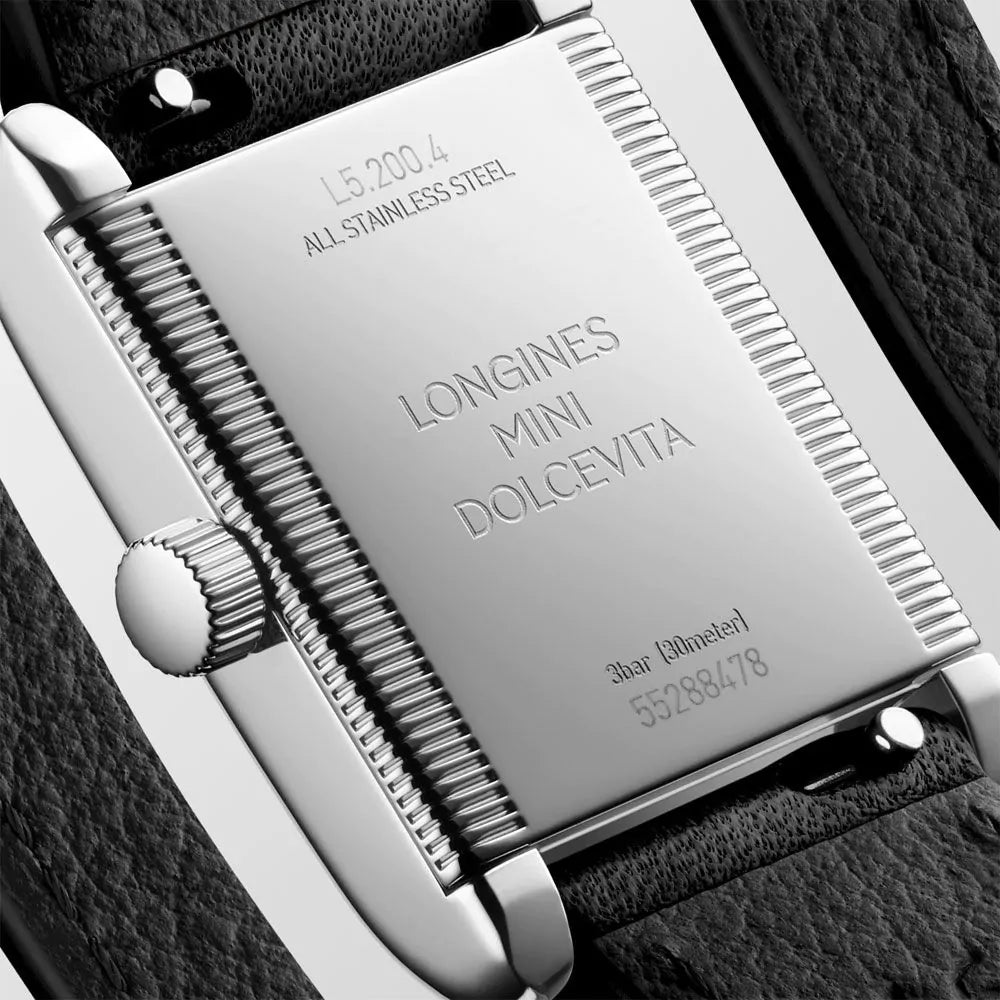 Longines Mini DolceVita 21.50 x 29mm Silver Quartz Ladies Watch - Elegant Women's Dress Watch for Business, Party & Special Occasions