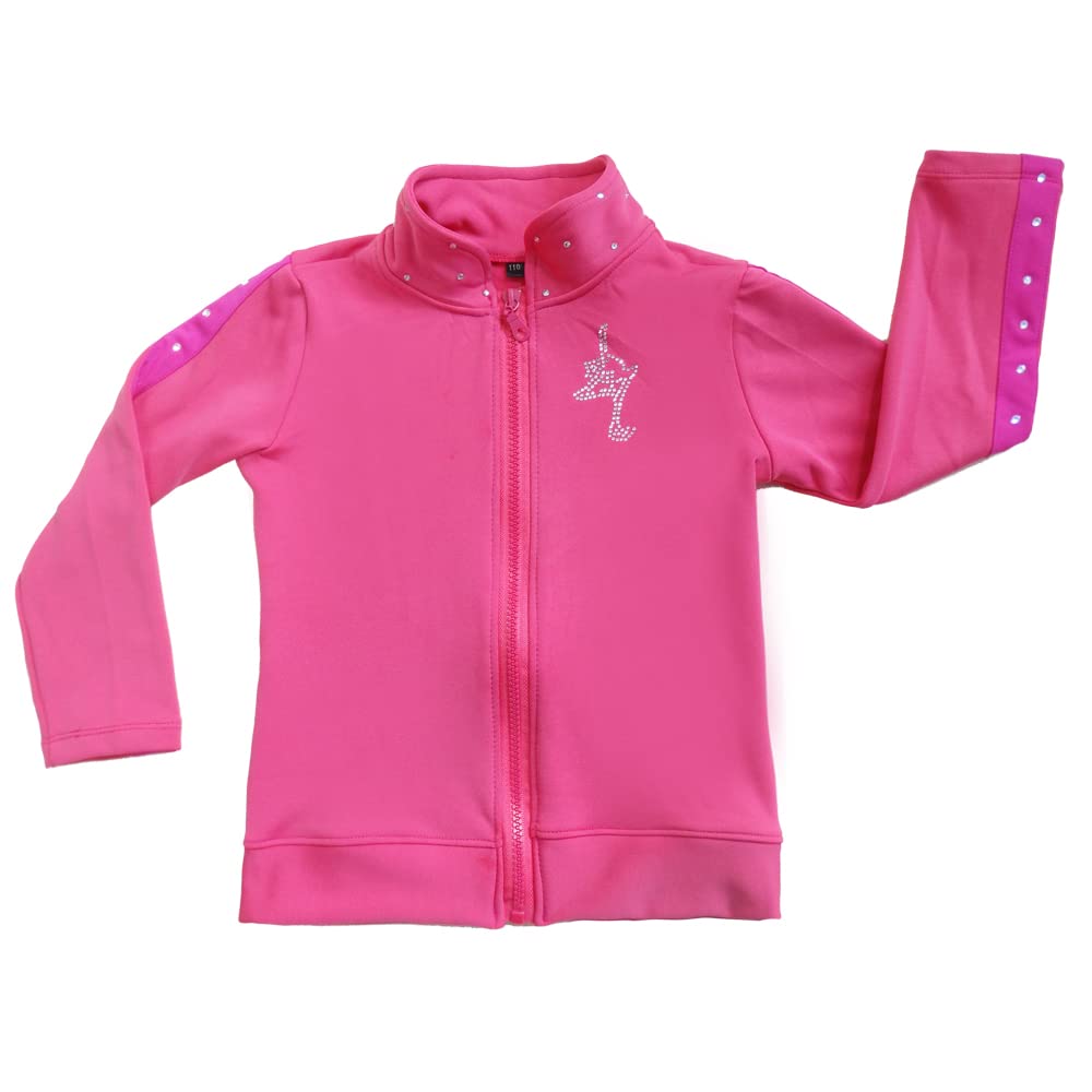 LIUHUO Women's Figure Skating Jacket & Leggings Set - Professional Ice Skating Training Outfit for Ladies - Perfect for Practice, Performances & Winter Sports