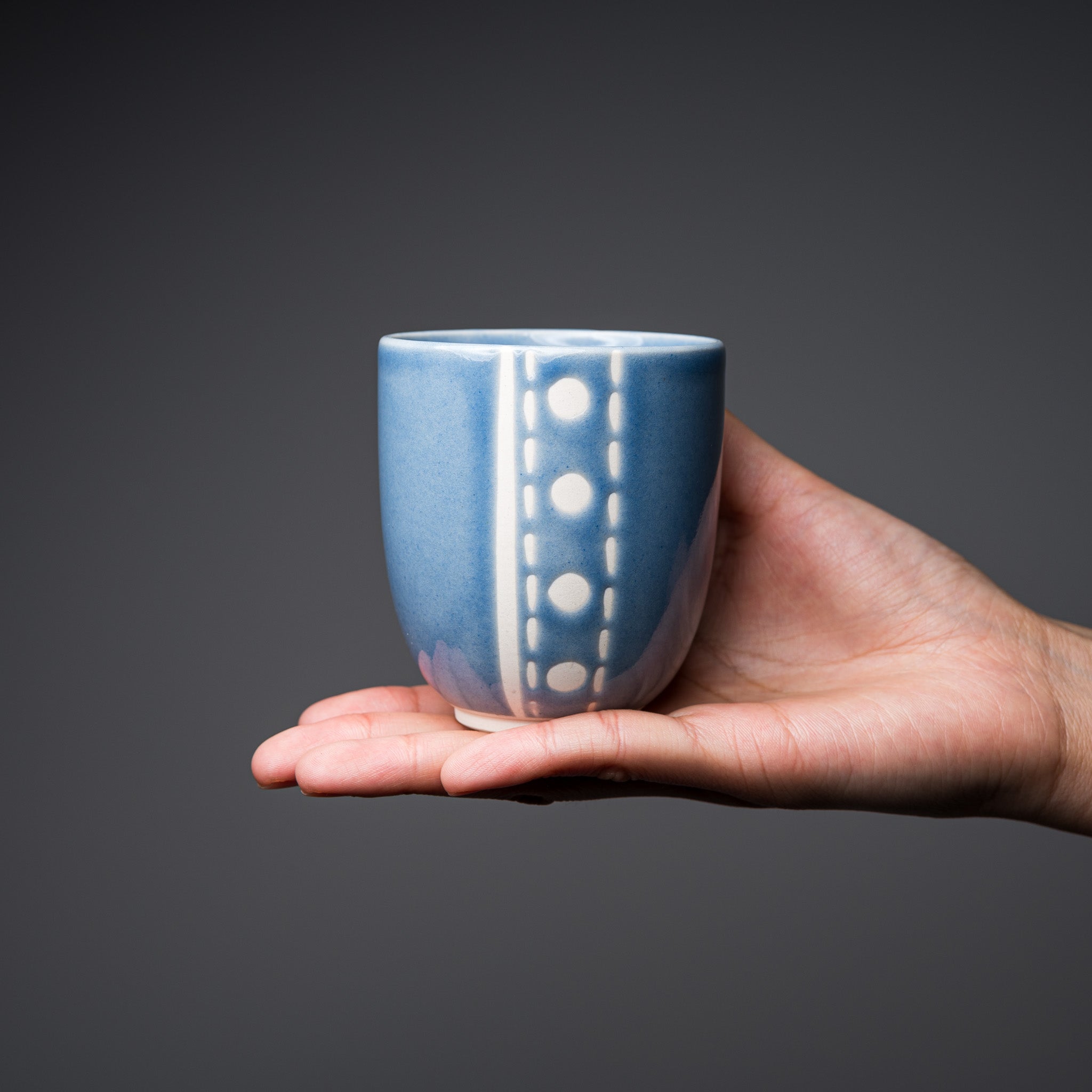 Stylish Denim Print Coffee Cup 200ml - 2 Color Options for Home, Office & Travel Use