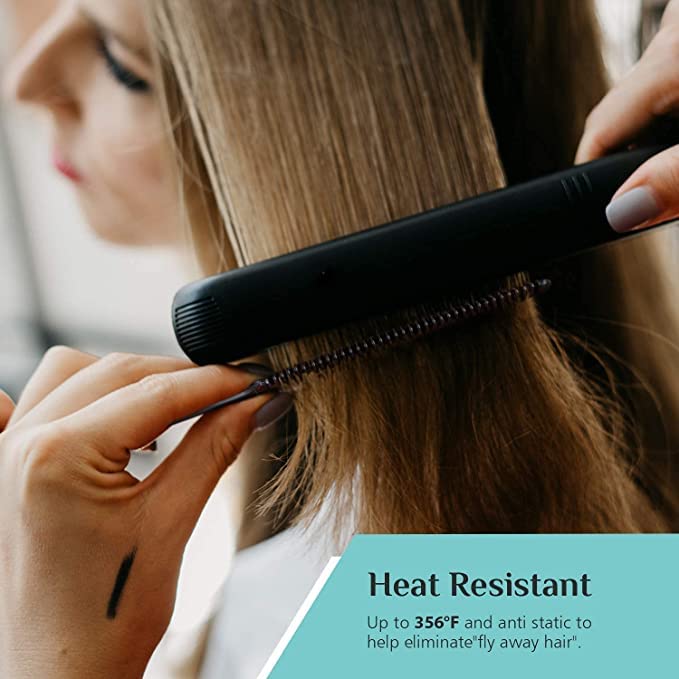 MIVVA Professional Hair Cutting & Styling Comb Set - 10 Piece Multipurpose Hairdressing Kit for Salon & Home Use