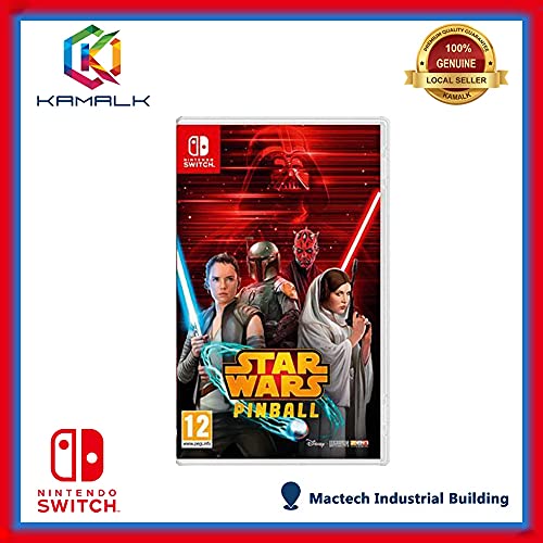Star Wars Pinball for Nintendo Switch - Fun Arcade Game for Kids & Adults | Perfect for Family Game Nights & Solo Play