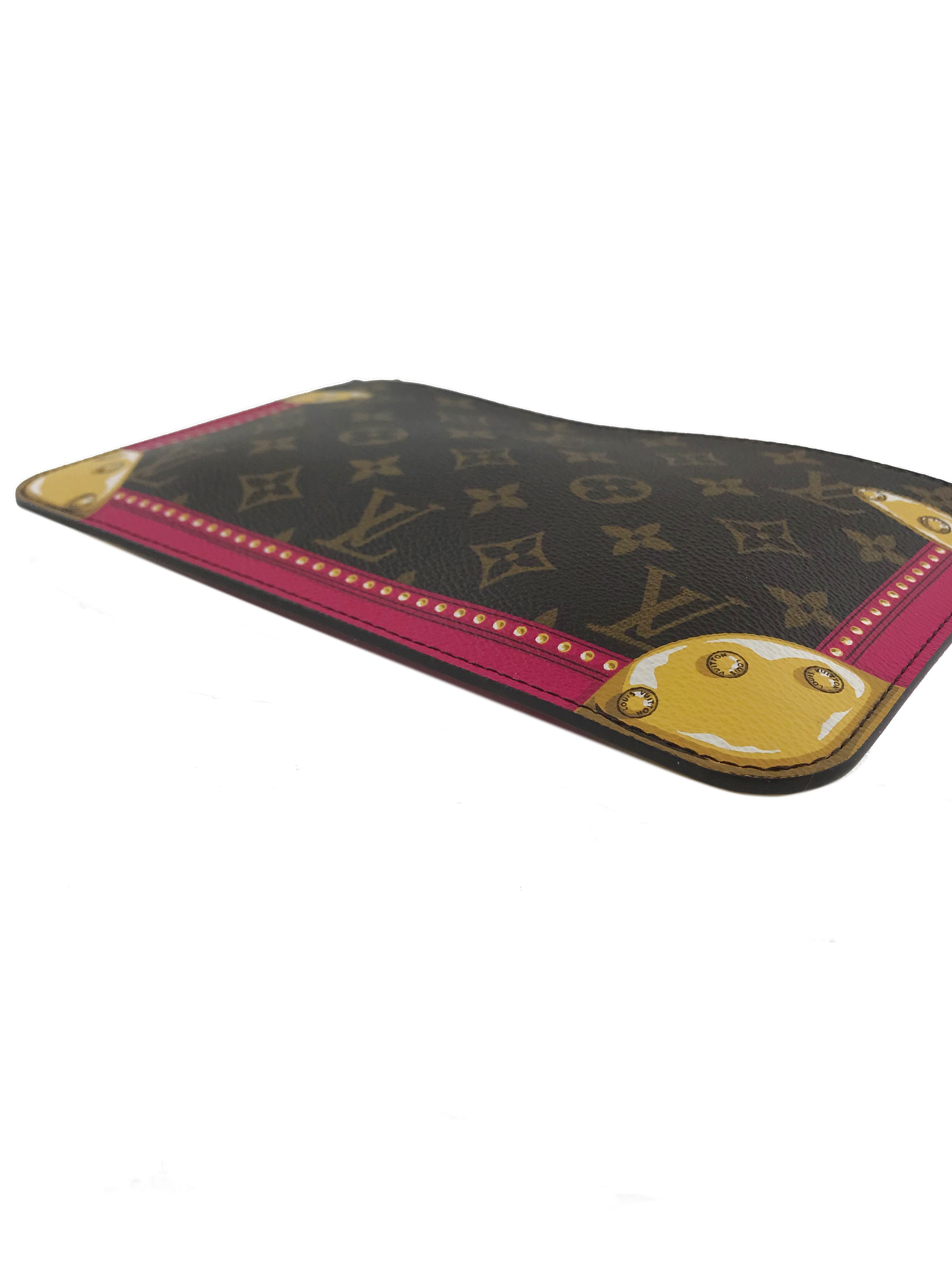 Louis Vuitton Neverfull MM Monogram Canvas Tote Bag with Pochette - Stylish Summer Travel & Shopping Companion for Women