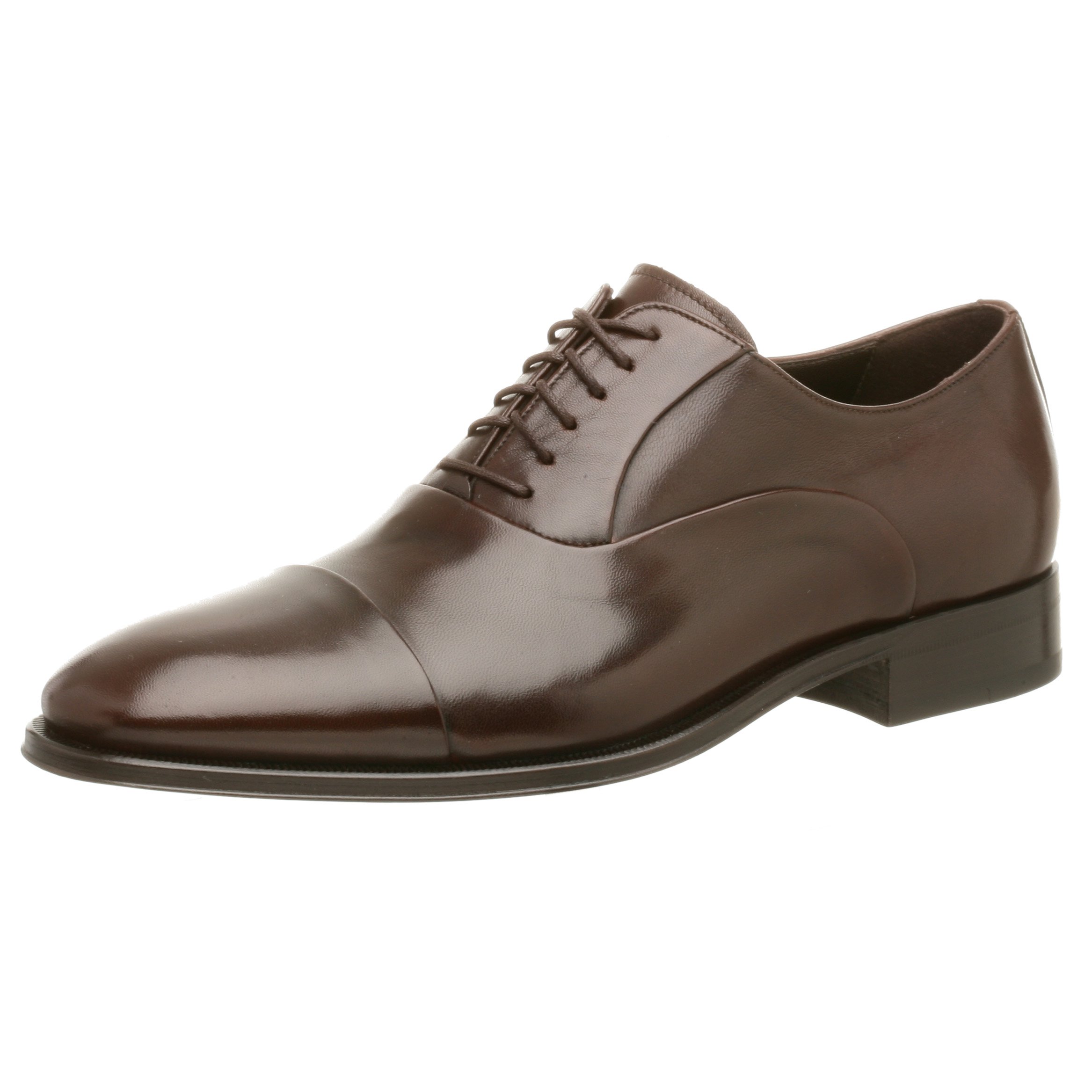 Bruno Magli Maioco Men's Leather Lace-Up Dress Shoes - Formal & Business Attire for Office, Weddings & Special Occasions