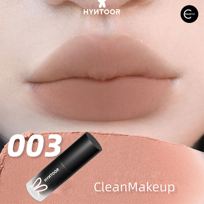 HYNTOOR Little Black Tube Velvet Lip Mousse - Matte Liquid Lipstick, Long Lasting & Non-Drying, Vegan & Cruelty Free - Perfect for Date Night, Parties & Everyday Wear