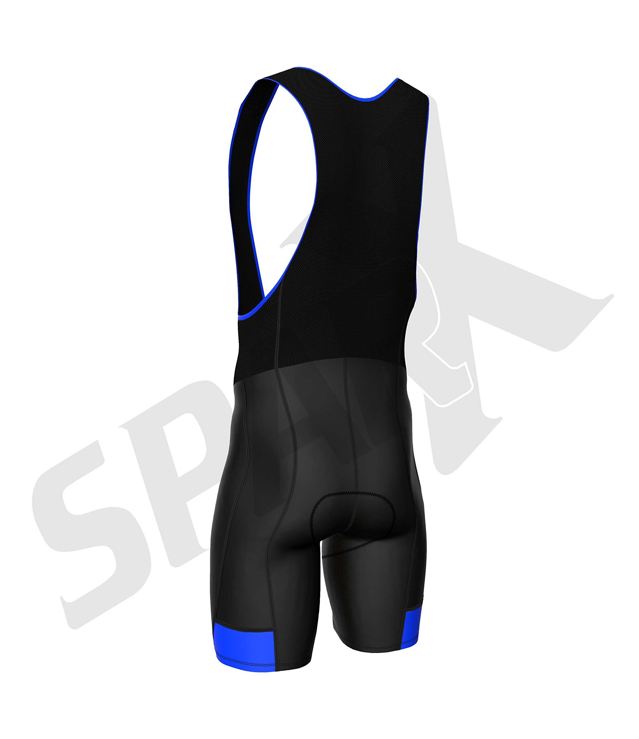 Sparx Men's 3D Padded Cycling Bib Shorts - Breathable Bike Bibs for Road & Mountain Biking - Comfortable Cycling Gear for Long Distance Rides & Training