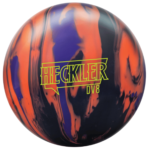 DV8 Heckler Solid Bowling Ball - High Performance Reactive Resin for Hook & Strike - Perfect for League Play & Tournament Competition