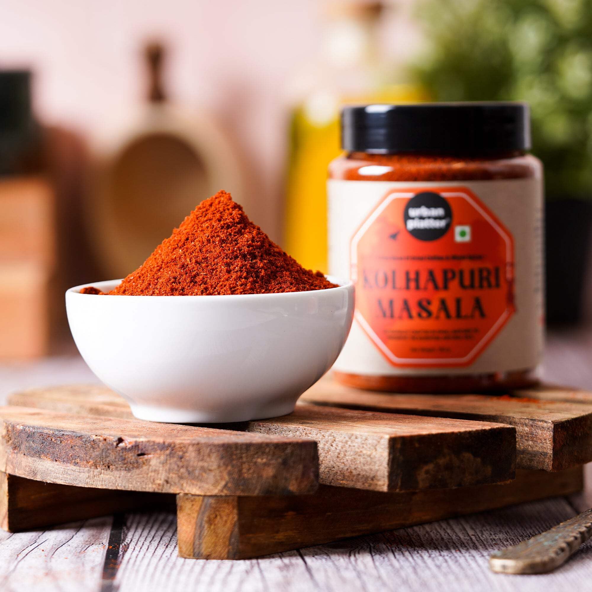 Urban Platter Maharashtrian Kolhapuri Masala 150g - Authentic Indian Spice Blend | Traditional Kolhapuri Flavors | No Onion & Garlic | Perfect for Curries, Biryanis & Marinating Meats