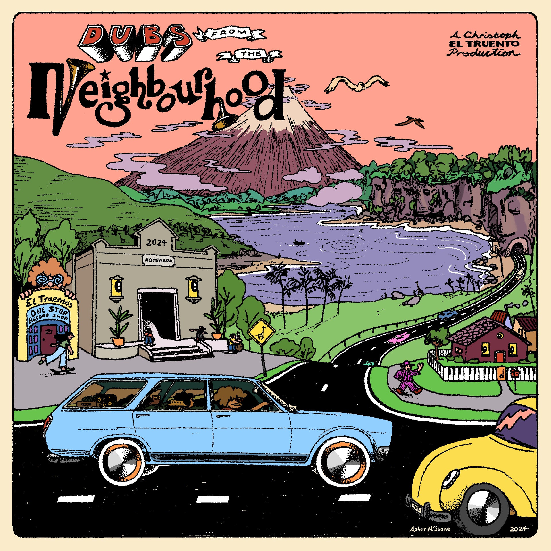 Christoph El Truento - Dubs From the Neighbourhood (Vinyl Repress) | Reggae Dub Music for Home Listening & DJ Sets