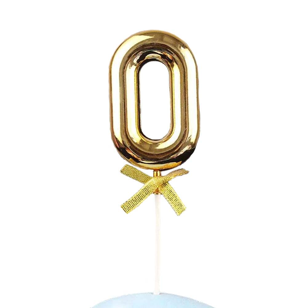 Happy Birthday Cake Topper Set - Glitter Gold Cake Decoration Supplies for Birthday Parties, Wedding, Anniversary & Special Events - Personalized Cake Banner for Festive Celebrations