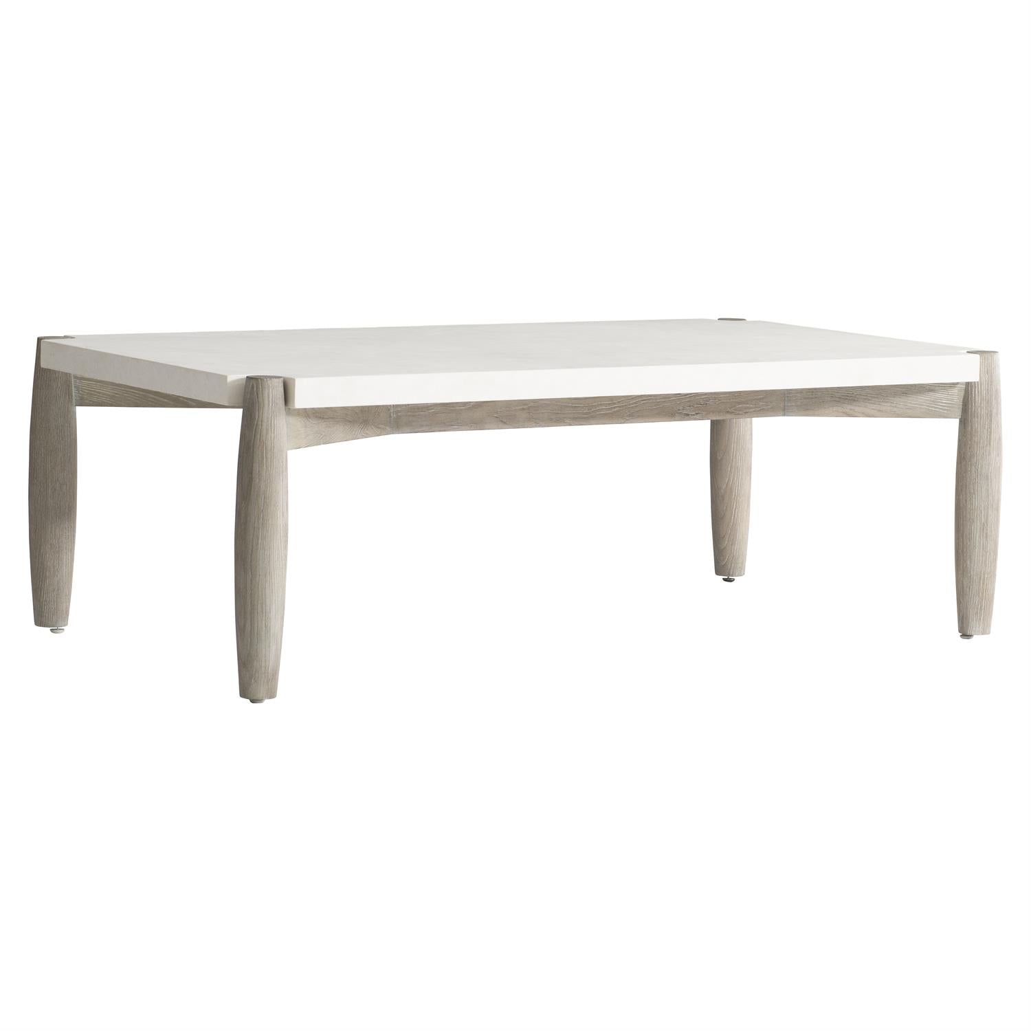 Ashbrook Cocktail Table by Bernhardt - Modern Living Room Coffee Table with Storage Shelf | Perfect for Small Spaces, Apartments & Home Decor