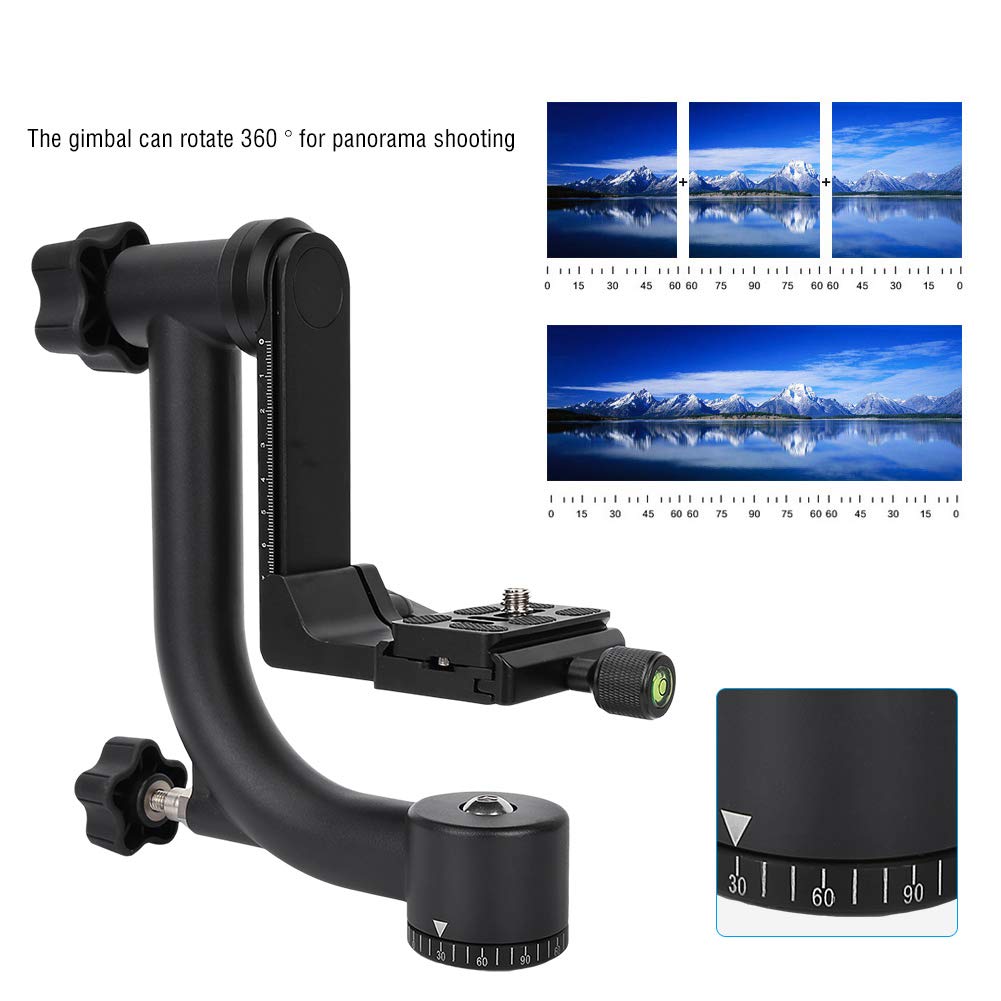 360° Rotating Camera Cantilever Head - Adjustable for Bird Watching, Wildlife Photography & Outdoor Shooting | Durable & Lightweight for DSLR & Mirrorless Cameras | Perfect for Nature Enthusiasts & Professional Photographers