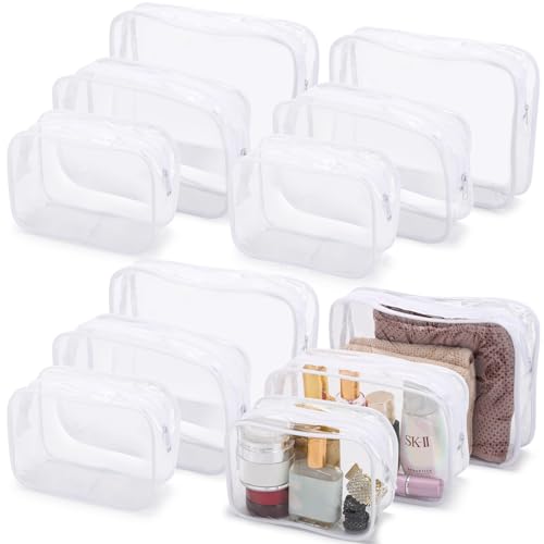 White - 12PCS (4S+4M+4L)