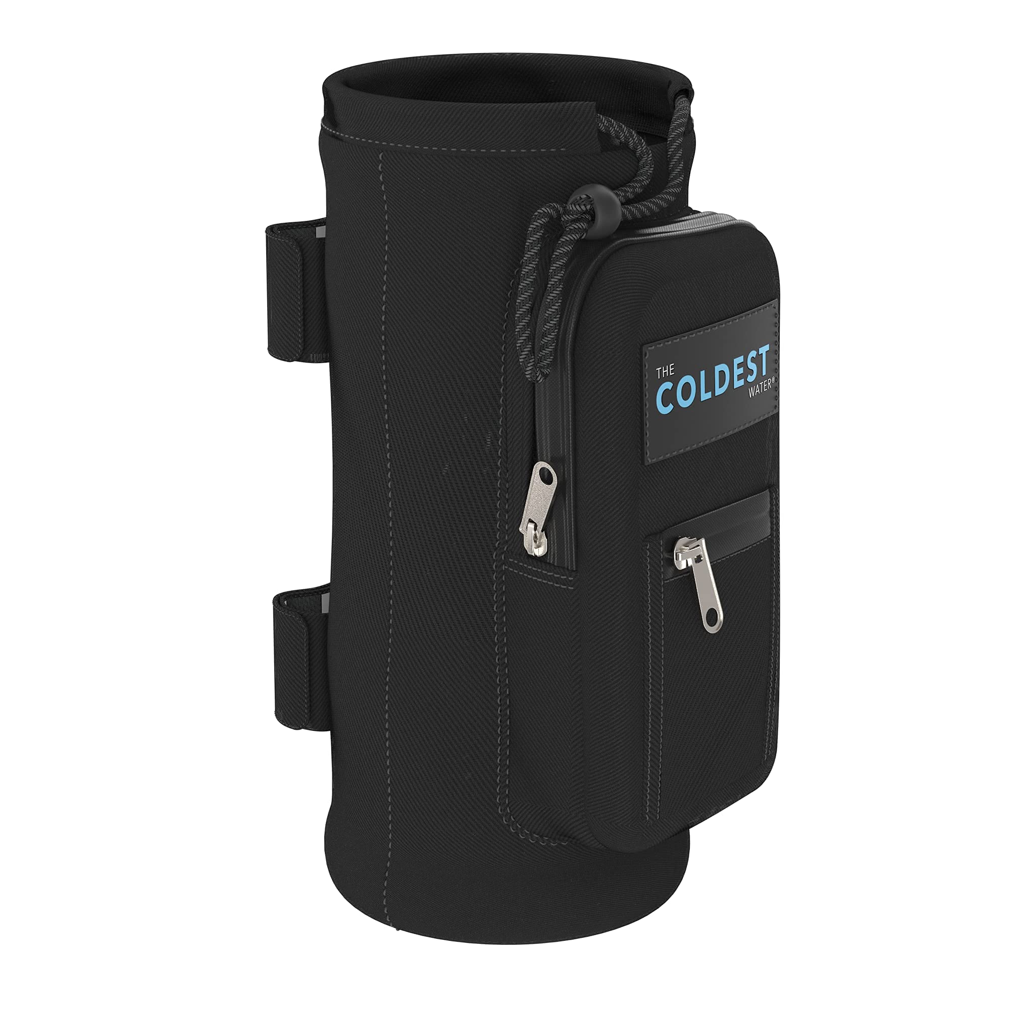 Coldest Universal Bottle Holder - Stroller & Bike Cup Holder with Large Caliber Design, Black - Perfect for Outdoor Adventures, Commuting, and Daily Use