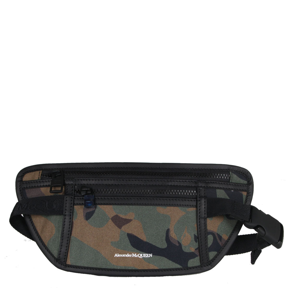 Trendy Camouflage Flat Bum Bag - Stylish Waist Pack for Travel, Hiking & Everyday Use