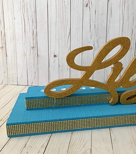Sweet 16 Candelabra - Elegant Bar Mitzvah & Bat Mitzvah Name Stand for Candle Ceremony - Glitter Personalized Candle Holder Board - Perfect for Birthday Celebrations, Religious Events & Special Occasions