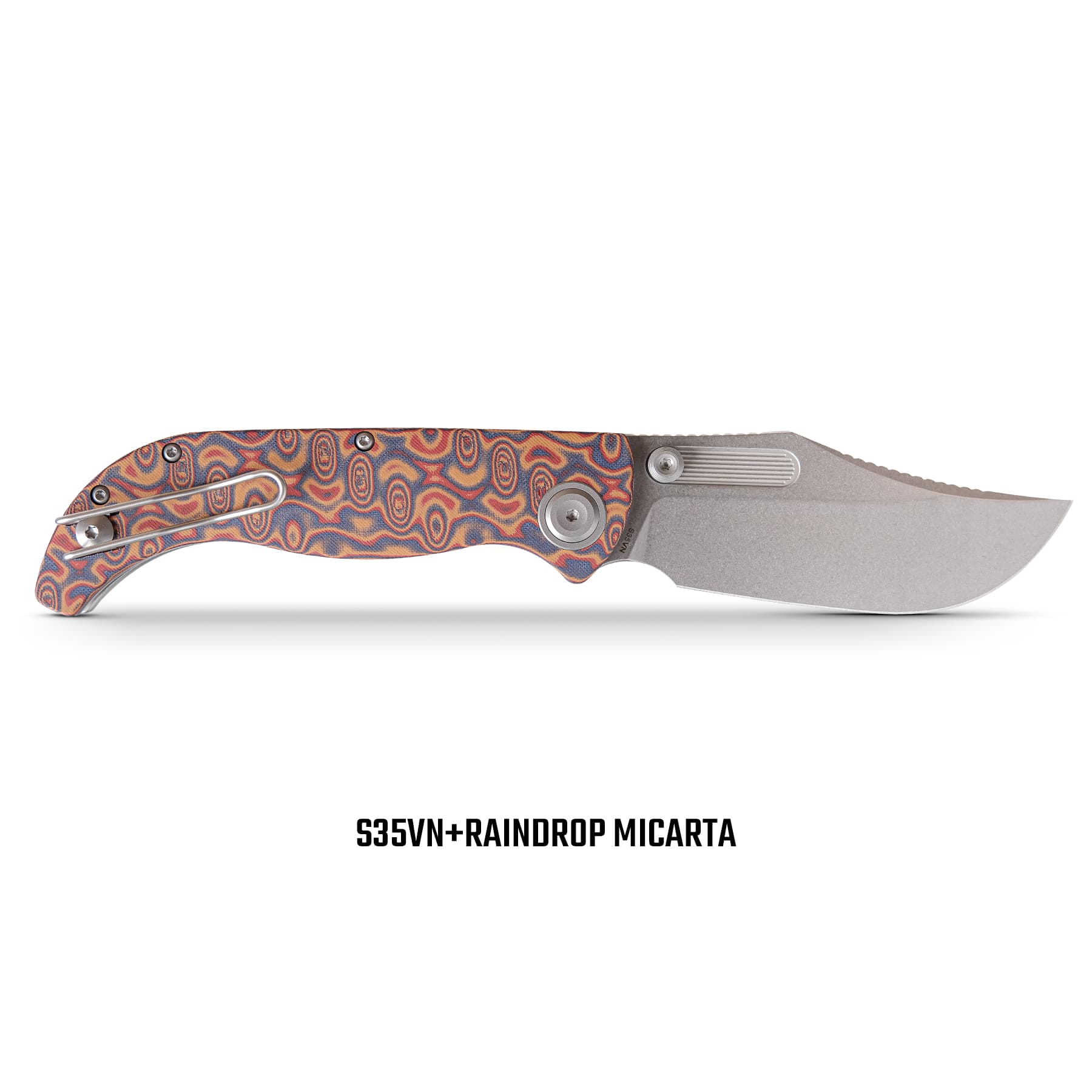 Naga Top Liner Lock Folding Knife - 3.47