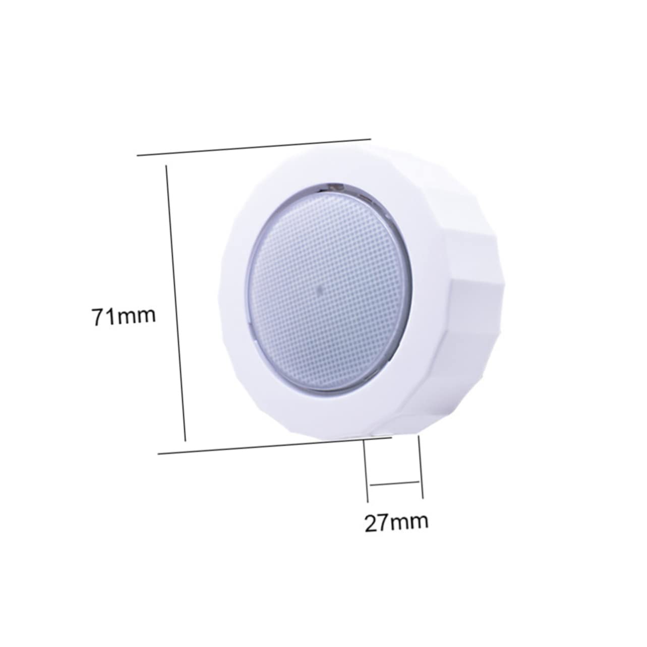 Garneck Cordless LED Night Light - 5 Pack Dimmable Nightlight for Bedroom, Nursery, Bathroom - Romantic Atmosphere Light for Couples, Kids, Home Decor