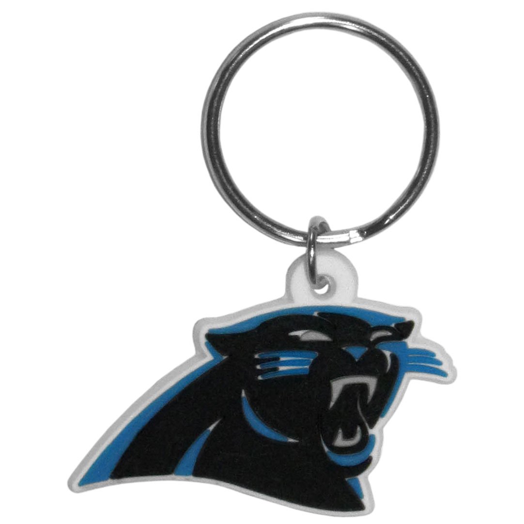 NFL Flex Rubber Keychain - Durable Team Logo Key Ring for Fans - Perfect for Game Day, Gifts, and Everyday Carry