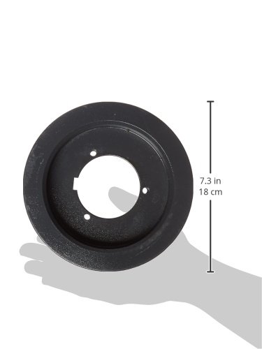 Browning 4B5V66 Cast Iron Split Taper Sheave - 4 Groove Pulley for A, B & 5V Belts with B Bushing | Ideal for Industrial Machinery & Power Transmission Systems